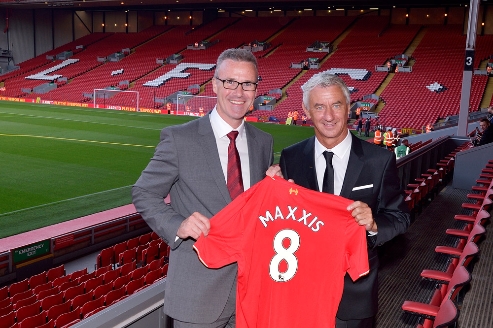 Maxxis pasirašė naują kontraktą su Liverpool FC